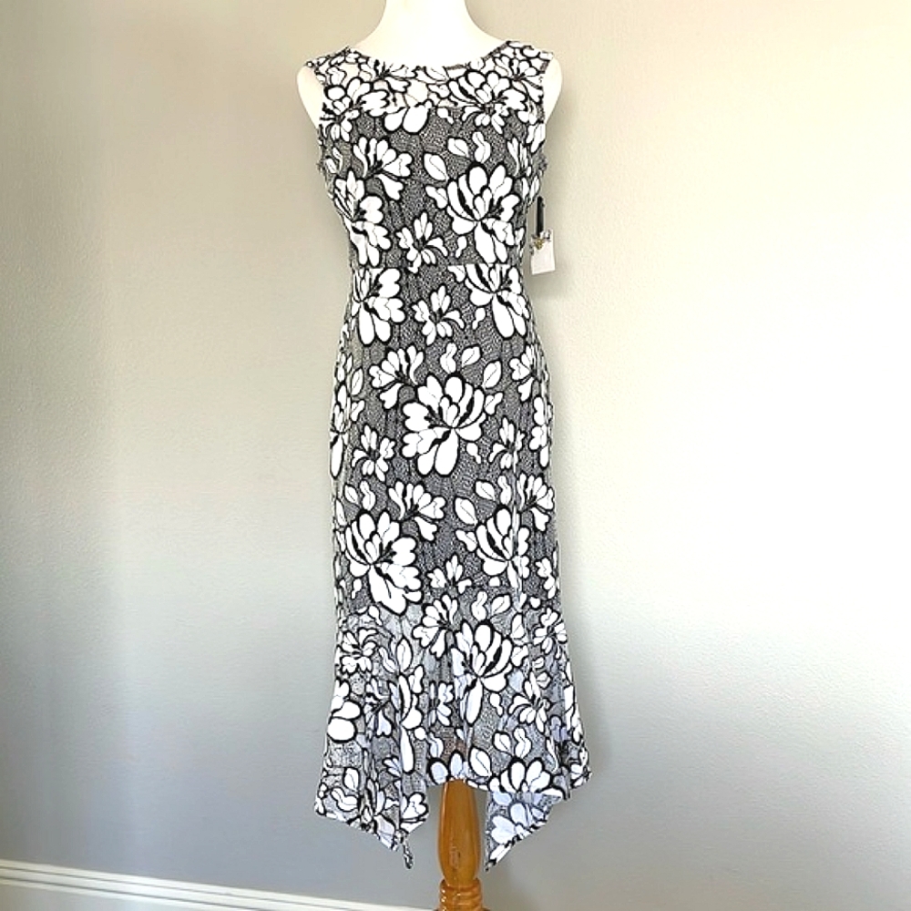 NWT KENSIE | $158 Floral Lace Cocktail Dress - Picture 2 of 10